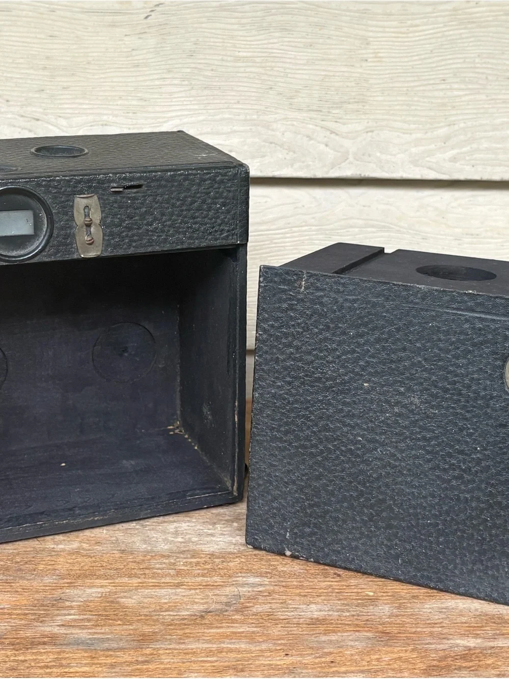 Antique Eastman Kodak Brownie No. 3 Model B camera from the early 20th century.